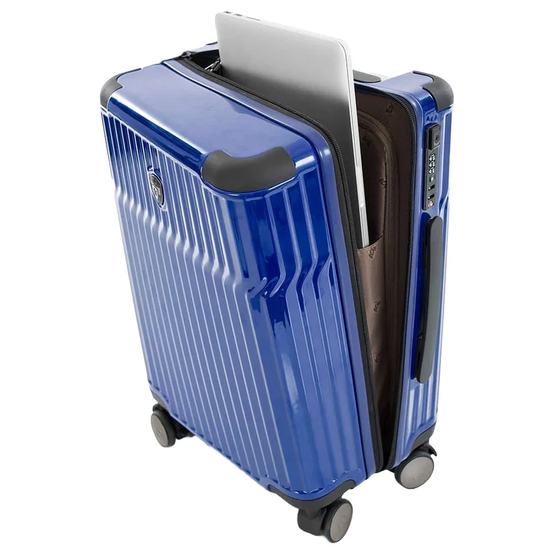 Heys Tekno - Trolley de cabina con 4 ruedas S 15.6" 53 cm USB (blue)