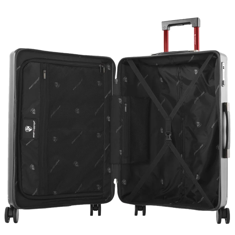 Heys SmartLuggage - Trolley de cabina con 4 ruedas S (black)