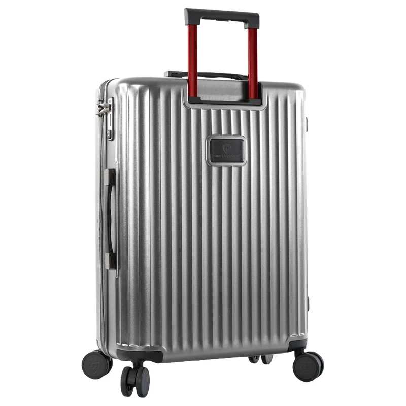 Heys SmartLuggage - Trolley de 4 ruedas M (silver)