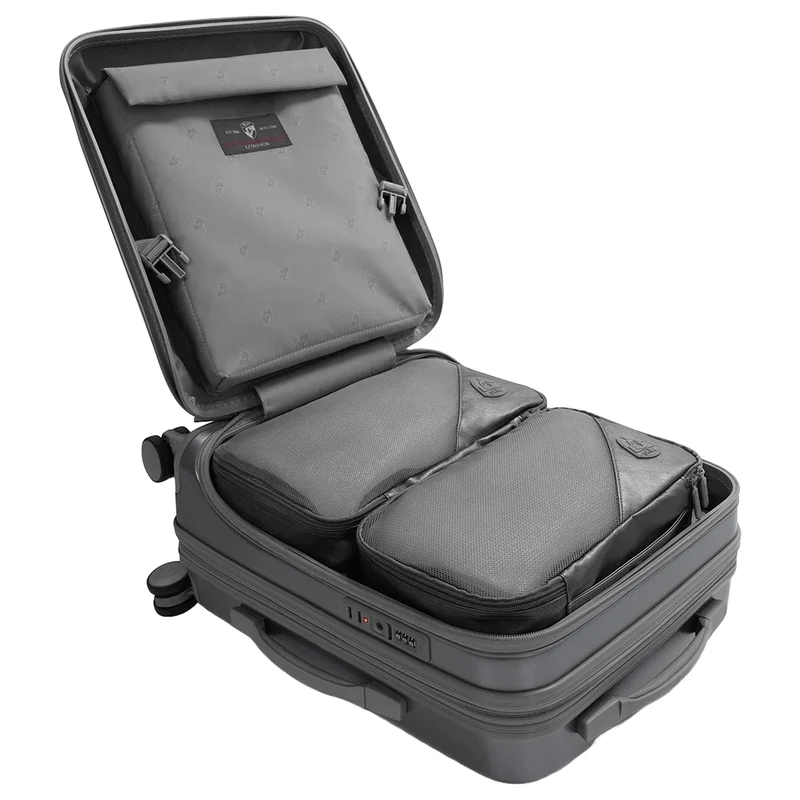 Heys EZ Fashion - Trolley de cabina con 4 ruedas S 15.6" 53 cm expandible (charcoal)
