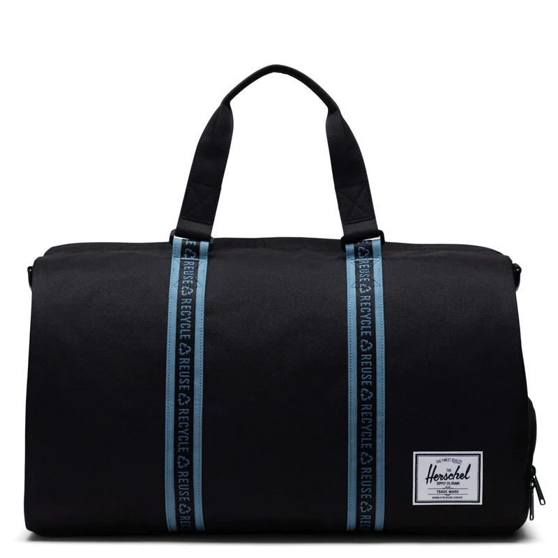 Herschel ECO Novel - Bolsa de viaje 52 cm (black/copen blue)