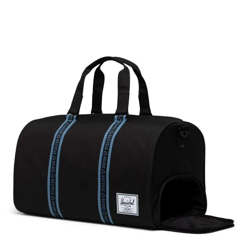 Herschel ECO Novel - Bolsa de viaje 52 cm (black/copen blue)