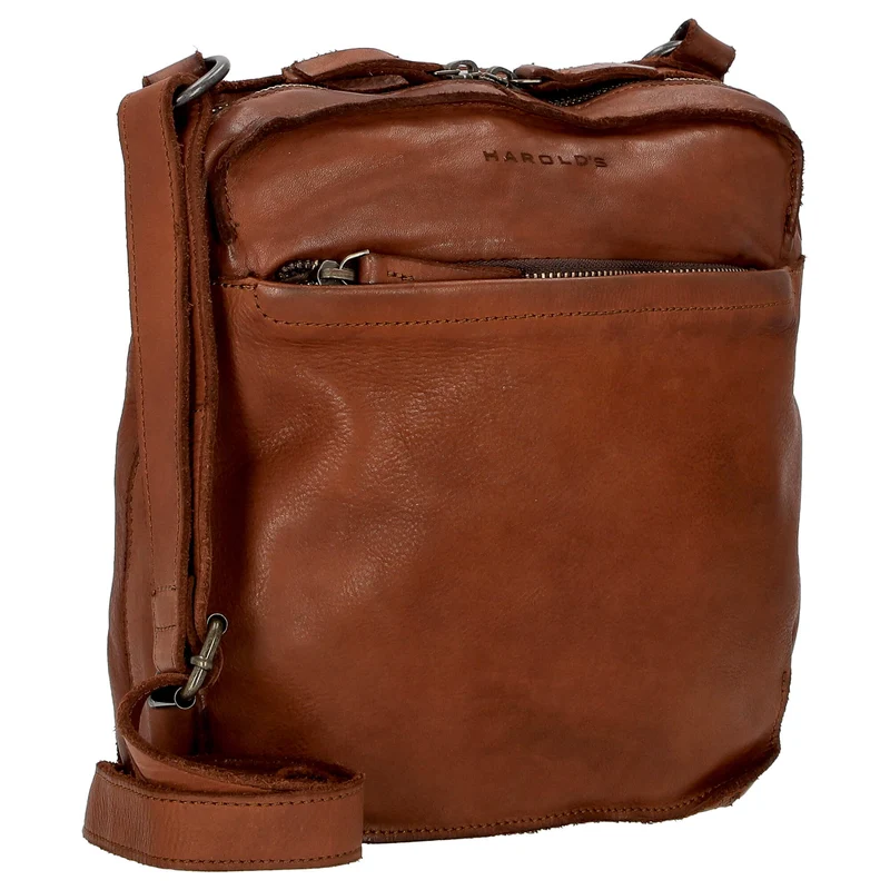 Harolds Submarine - Bolso bandolera 27 cm (cognac)