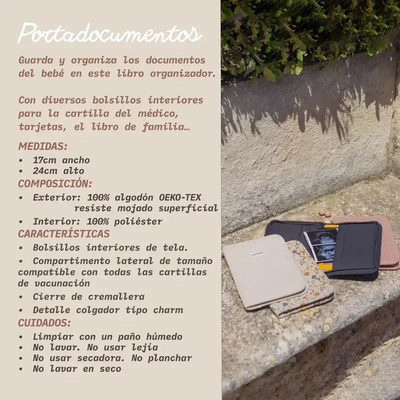Suavinex Portadocumentos, Gris