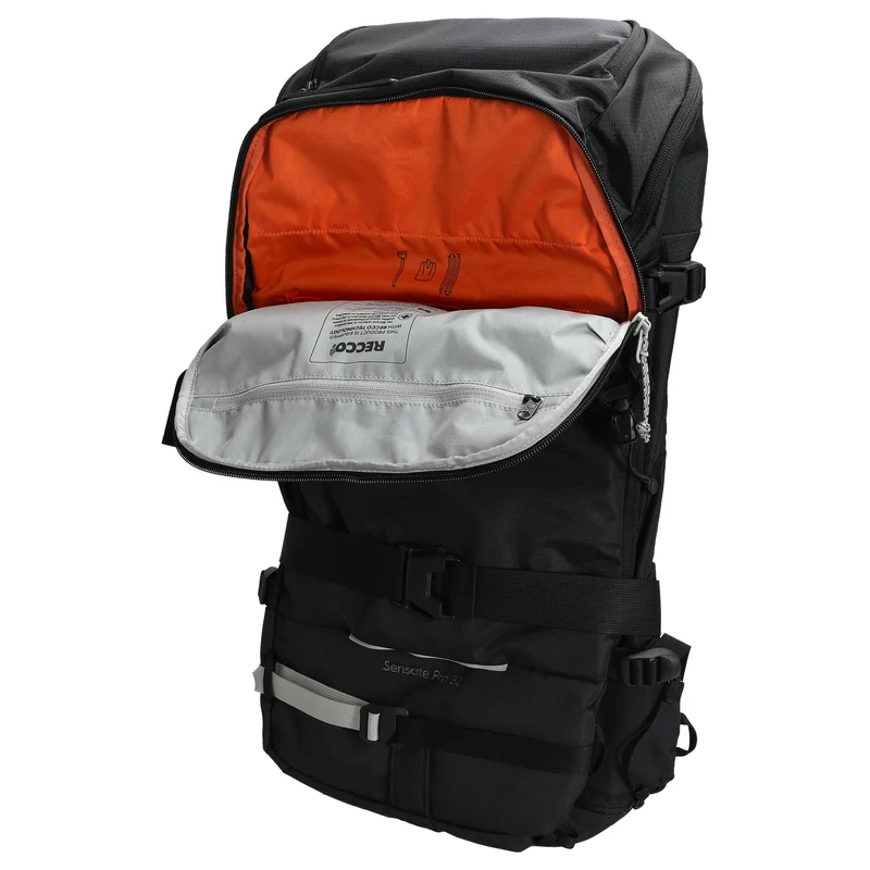 Haglöfs Sensate Pro 32 - Mochila de esquí (true black, S/M)