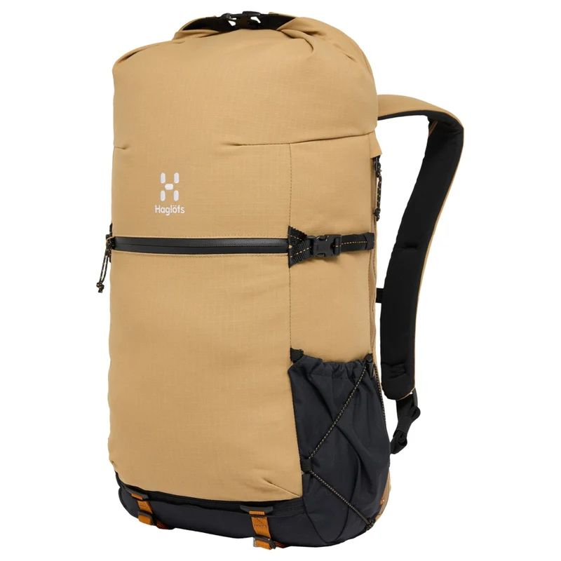 Haglöfs Ardos Rolltop 22 - Mochila (cinnamon brown/true black)