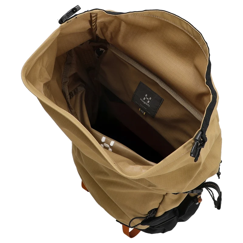 Haglöfs Ardos Rolltop 22 - Mochila (cinnamon brown/true black)