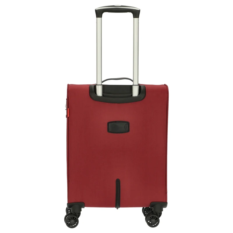 Gabol Zambia - Trolley de cabina con 4 ruedas 55 cm (burgundy)