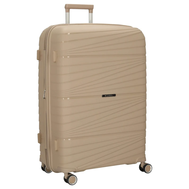 Gabol Kiba - Maleta de 4 ruedas 76 cm L (beige)