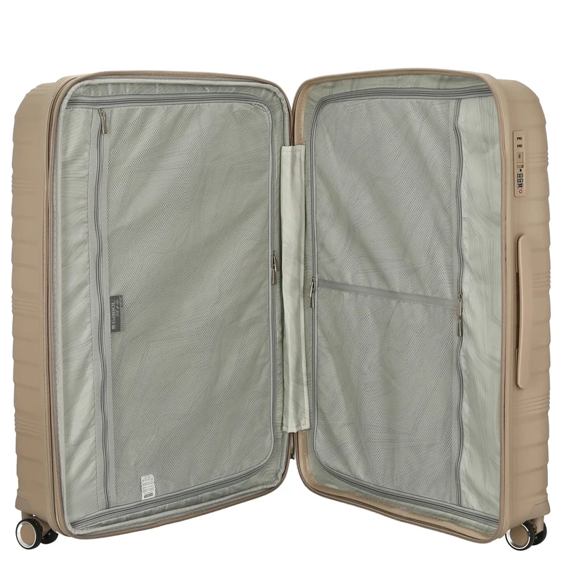 Gabol Kiba - Maleta de 4 ruedas 76 cm L (beige)