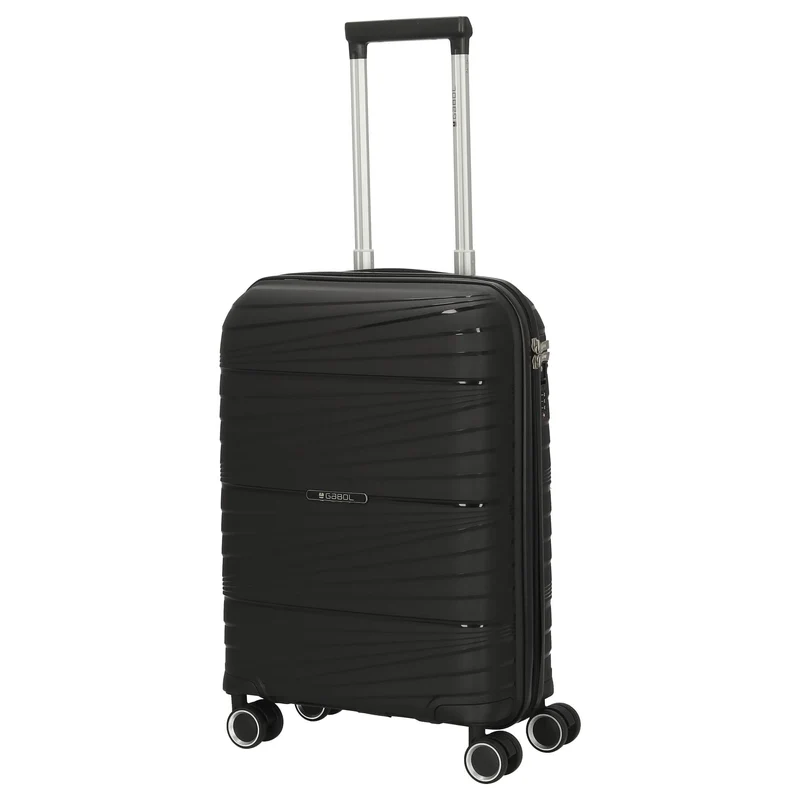 Gabol Kiba - Trolley de cabina con 4 ruedas 54 cm (black)
