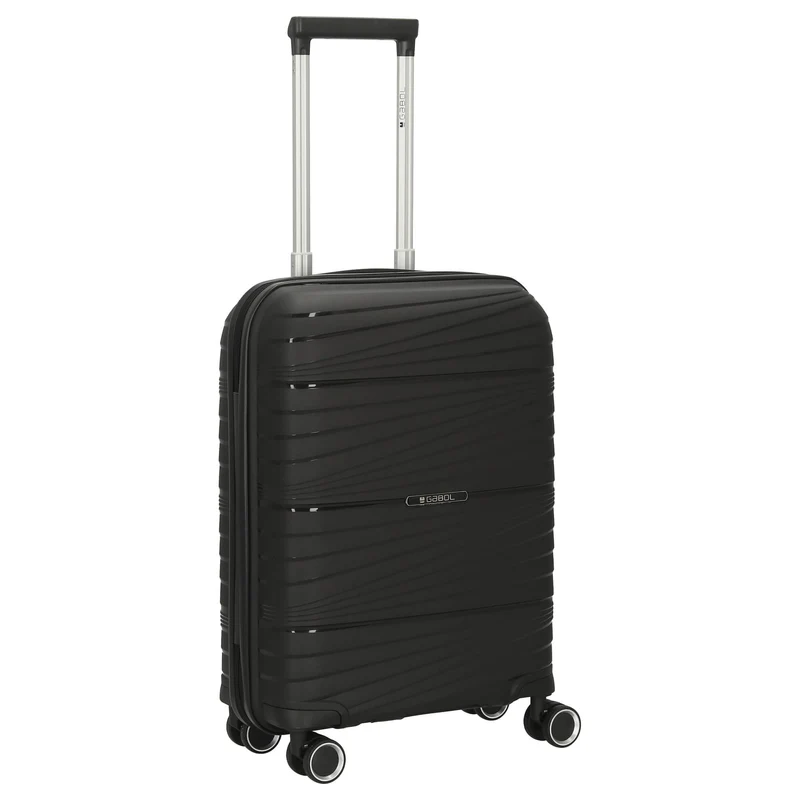 Gabol Kiba - Trolley de cabina con 4 ruedas 54 cm (black)