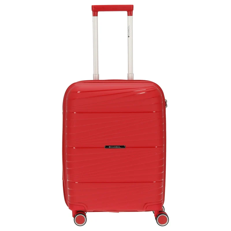 Gabol Kiba - Trolley de cabina con 4 ruedas 54 cm (red)