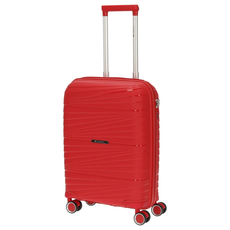 Gabol Kiba - Trolley de cabina con 4 ruedas 54 cm (red)