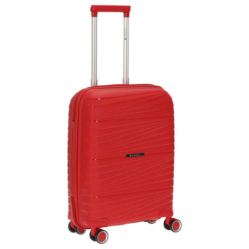 Gabol Kiba - Trolley de cabina con 4 ruedas 54 cm (red)