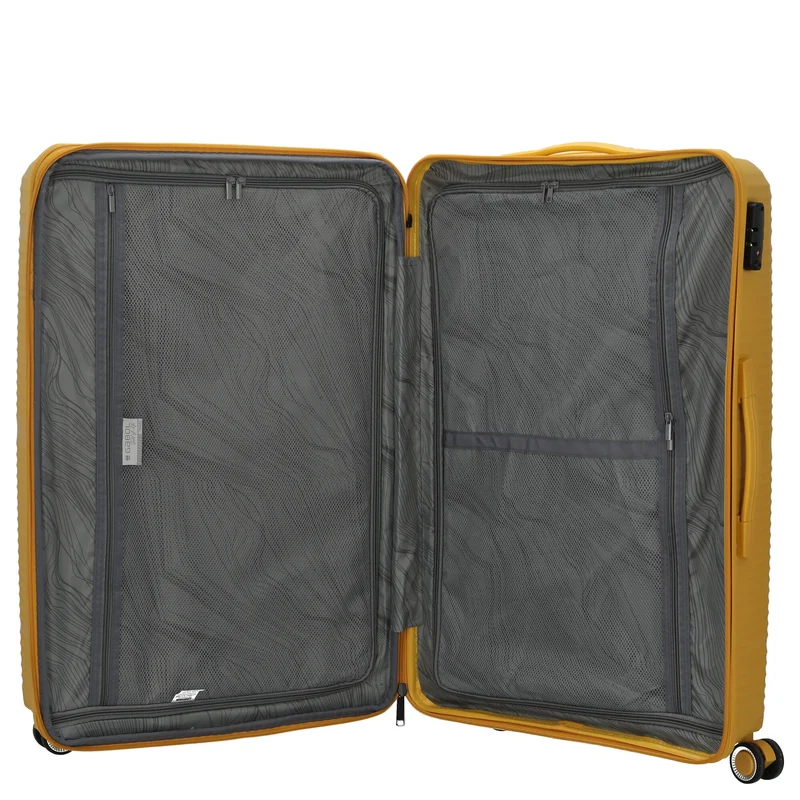 Gabol Akane - Trolley de 4 ruedas 76 cm L (mustard)