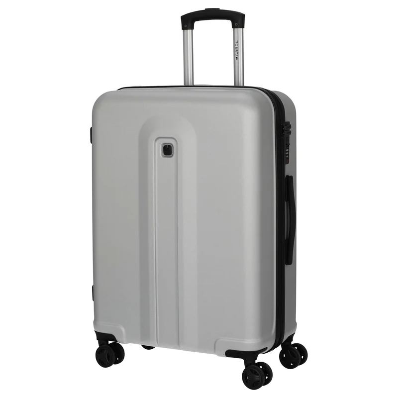 Gabol Jet - Trolley con 4 ruedas 66 cm M (silver)