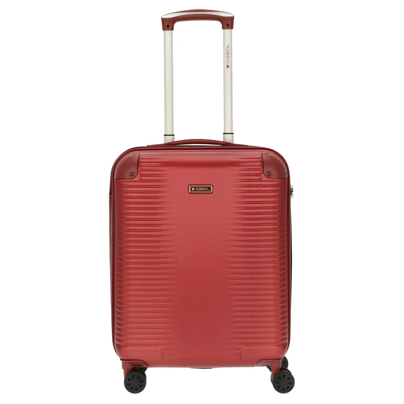 Gabol Balance - Trolley de cabina con 4 ruedas 55 cm (rojo)