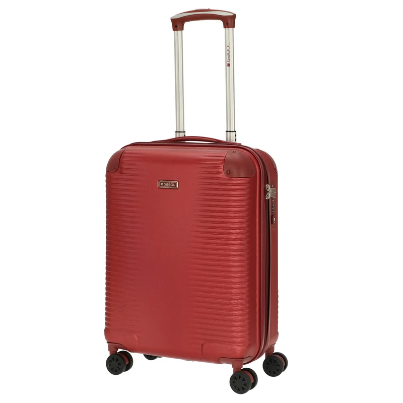 Gabol Balance - Trolley de cabina con 4 ruedas 55 cm (rojo)