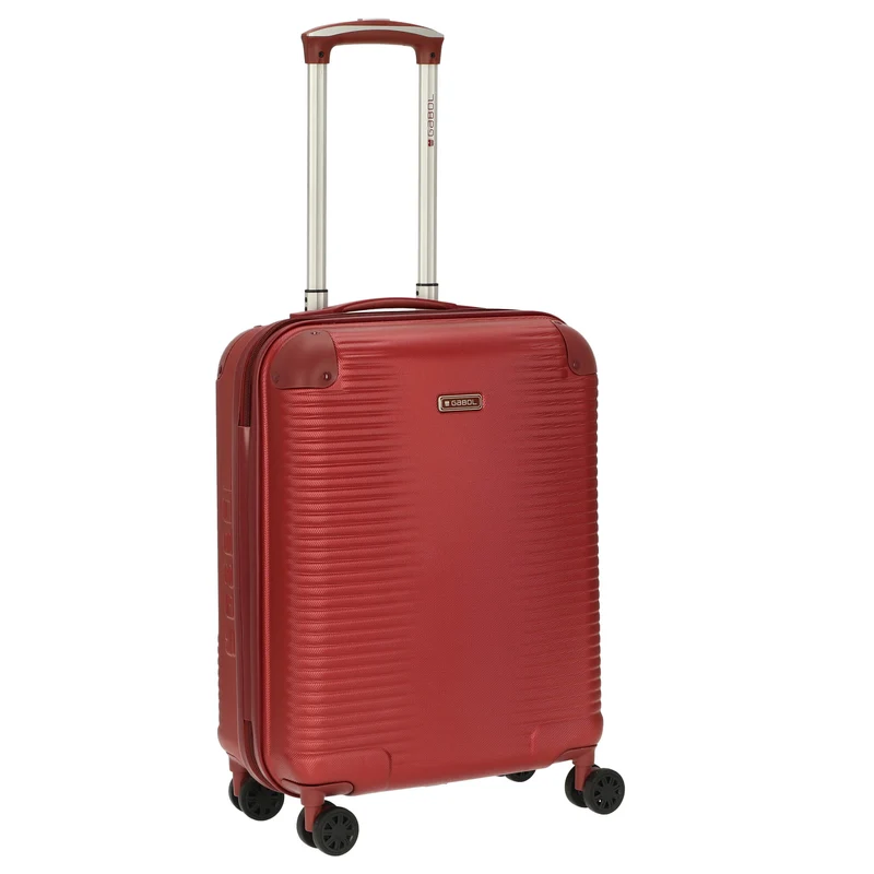 Gabol Balance - Trolley de cabina con 4 ruedas 55 cm (rojo)