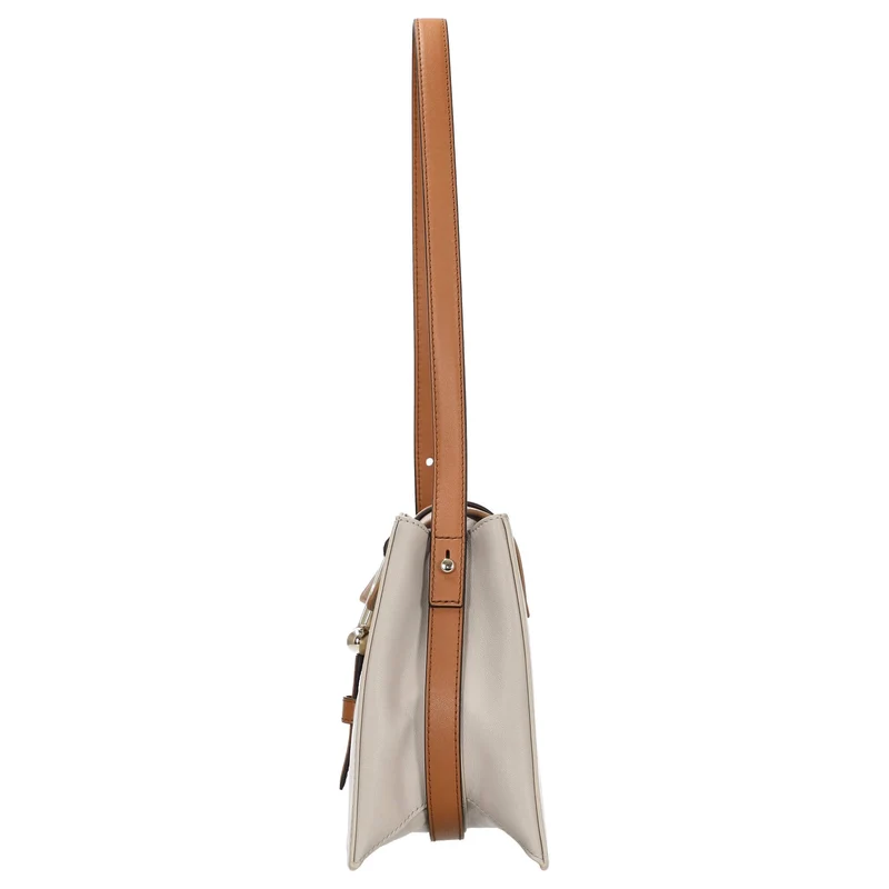 Furla Nuvola S - Bolso de hombro 27 cm (vaniglia+deserto+brandy)