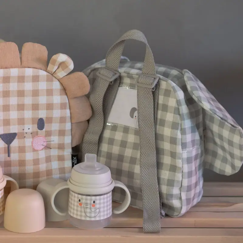 Suavinex Mochila Guardería, Elefante Gris