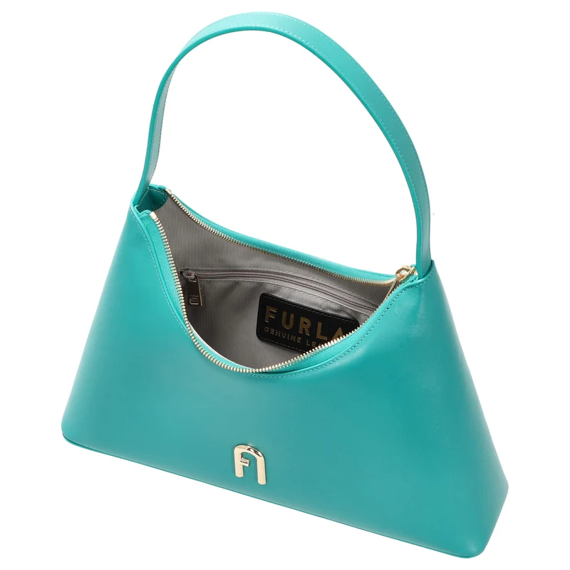 Furla Diamante S - Bolso de hombro 34 cm (smeraldo)