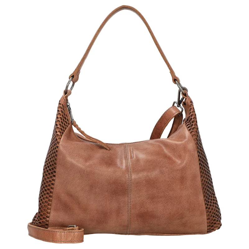FREDsBRUDER My Hobo - Bolso bandolera 40 cm (dark caramel)