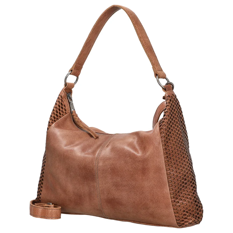 FREDsBRUDER My Hobo - Bolso bandolera 40 cm (dark caramel)