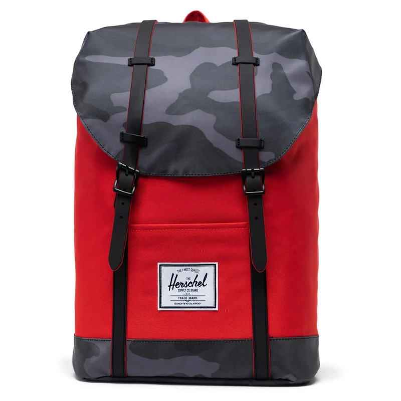 Herschel Retreat 19.5 - Mochila 15" 43 cm (fiery red night camo)