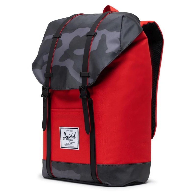 Herschel Retreat 19.5 - Mochila 15" 43 cm (fiery red night camo)