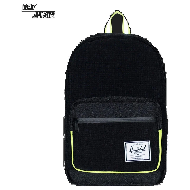 Herschel Pop Quiz 22 - Mochila 43 cm (black enzyme ripstop/black /safety yellow)