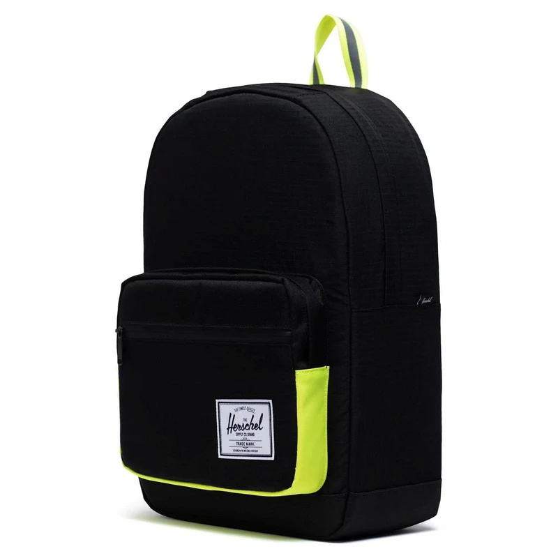 Herschel Pop Quiz 22 - Mochila 43 cm (black enzyme ripstop/black /safety yellow)