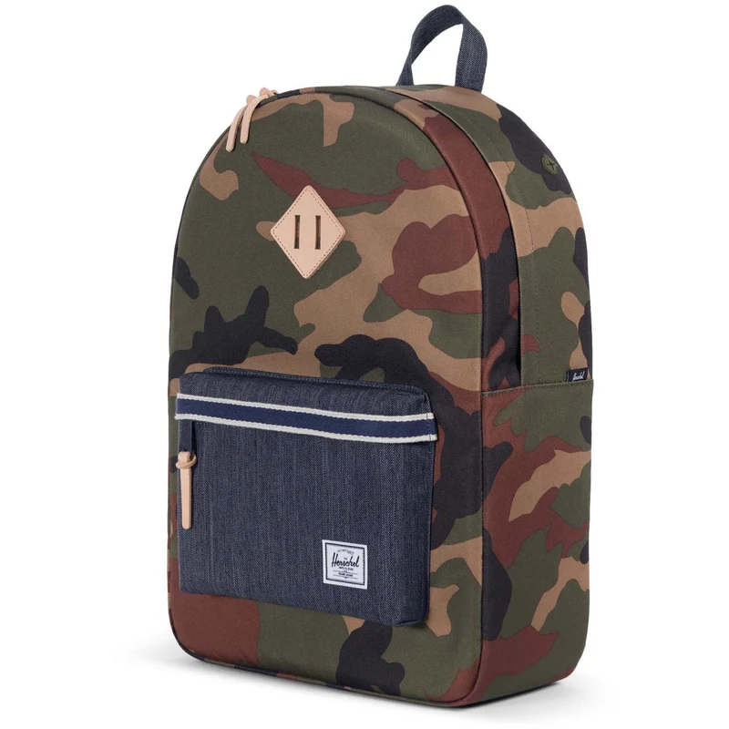 Herschel Heritage 21 - Mochila 45 cm (woodland camo dark denim)