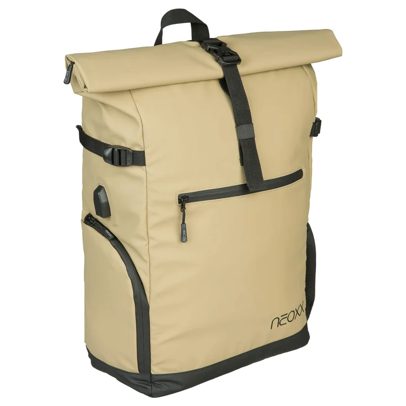 Neoxx VIBE Roll Top - Mochila 15" 45 cm USB (nomadic)