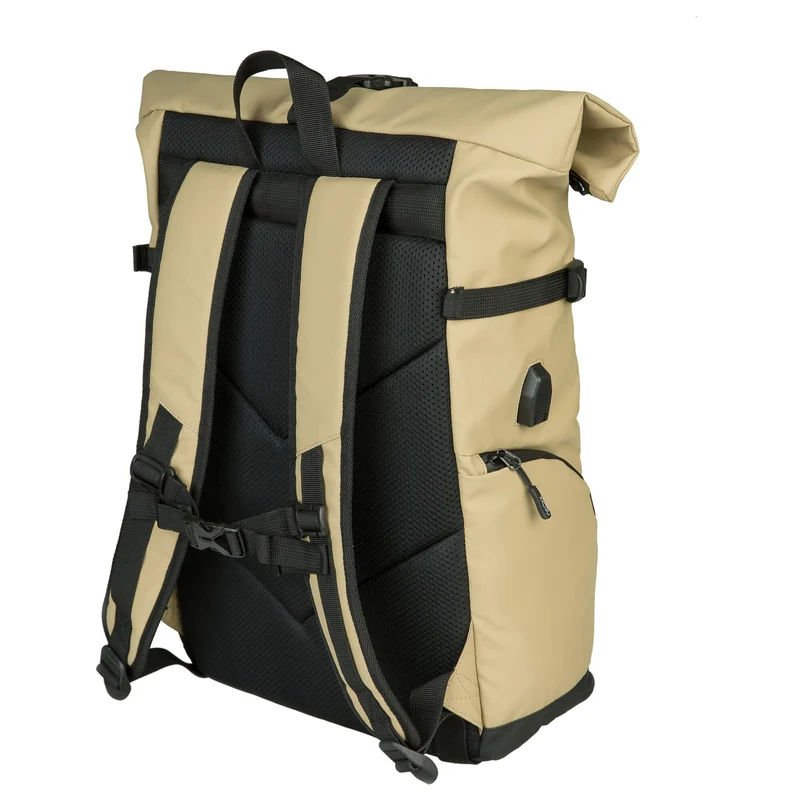 Neoxx VIBE Roll Top - Mochila 15" 45 cm USB (nomadic)