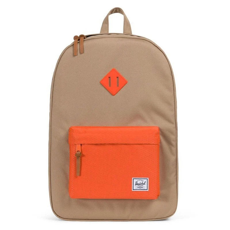 Herschel Heritage 21 - Mochila 45 cm (kelp vermillion orange)