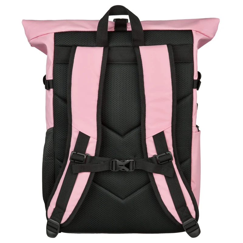 Neoxx VIBE Roll Top - Mochila 15" 45 cm USB (candy)