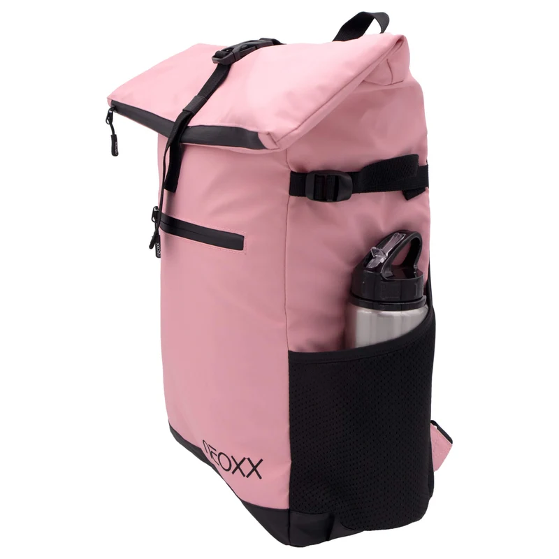 Neoxx VIBE Roll Top - Mochila 15" 45 cm USB (candy)