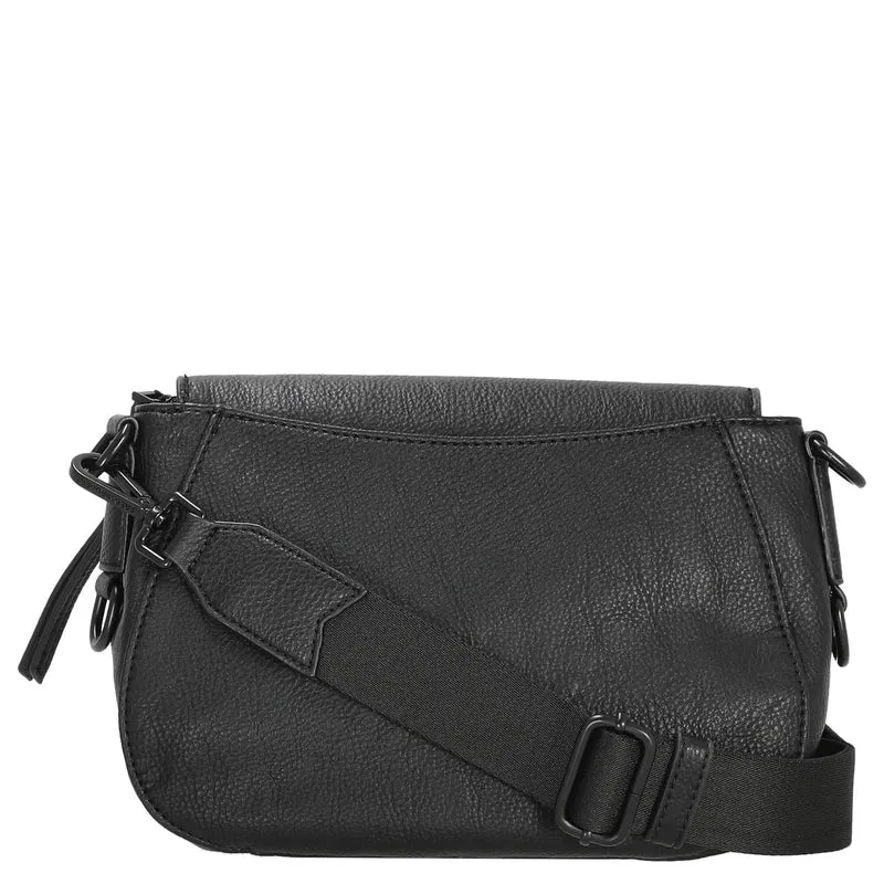 FREDsBRUDER Deep Dark - Bolso de hombro 29 cm (black/black)