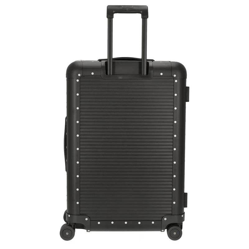 FPM Milano Bank aluminum Spinner 68 - Trolley de 4 ruedas 66 cm (caviar black)