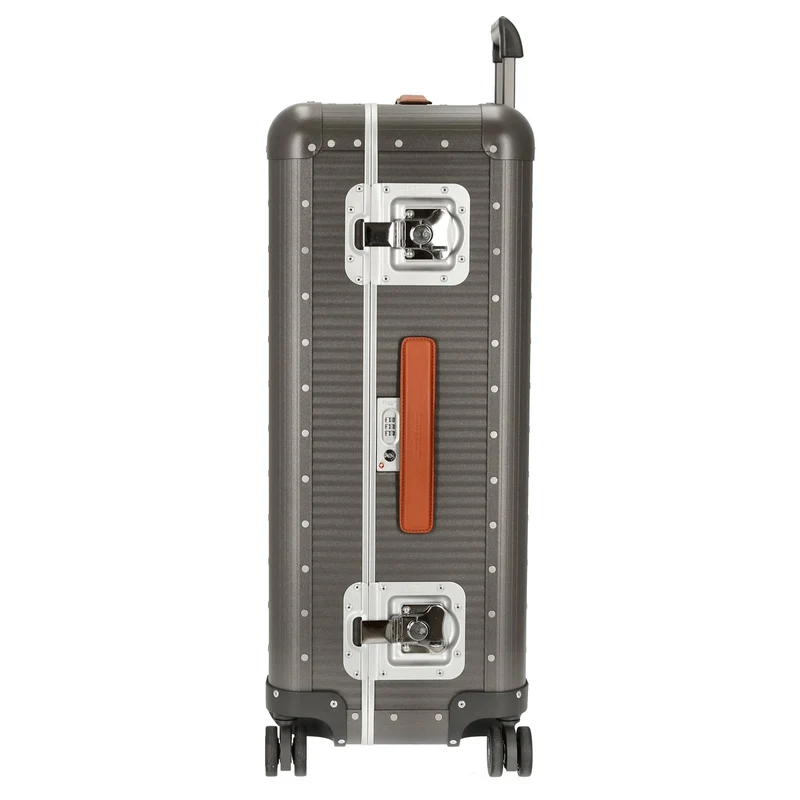 FPM Milano Bank aluminum Spinner 76 - Trolley de 4 ruedas 75 cm (steel grey)