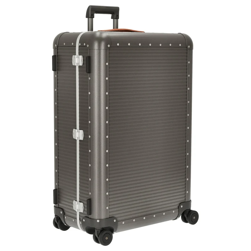FPM Milano Bank aluminum Spinner 76 - Trolley de 4 ruedas 75 cm (steel grey)