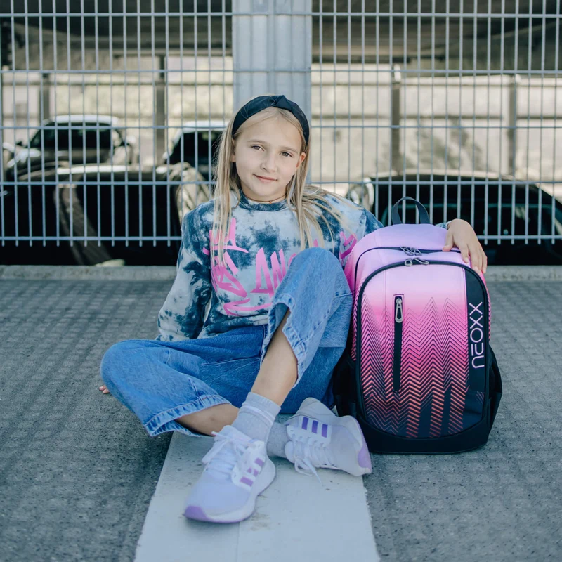 Neoxx FLOW - Mochila escolar 42.5 cm (Sweet like sunset)