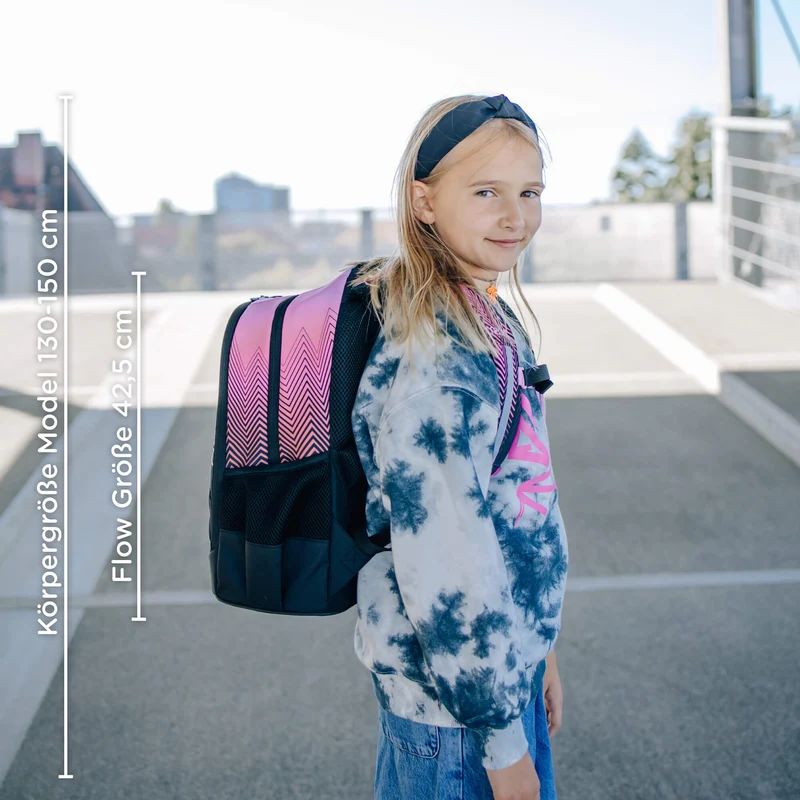 Neoxx FLOW - Mochila escolar 42.5 cm (Sweet like sunset)