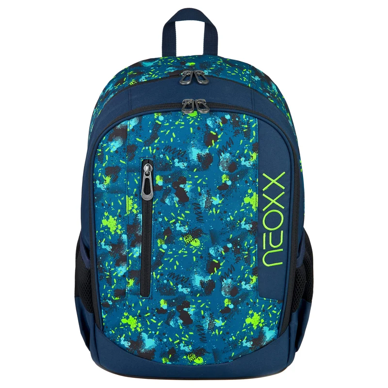 Neoxx FLOW - Mochila escolar 42.5 cm (Petrol extreme)
