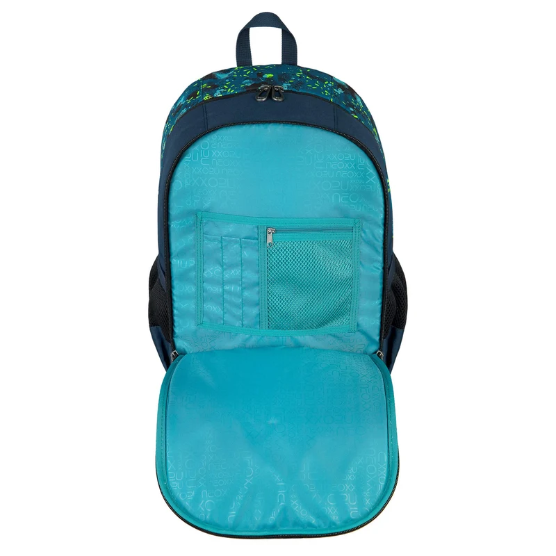 Neoxx FLOW - Mochila escolar 42.5 cm (Petrol extreme)