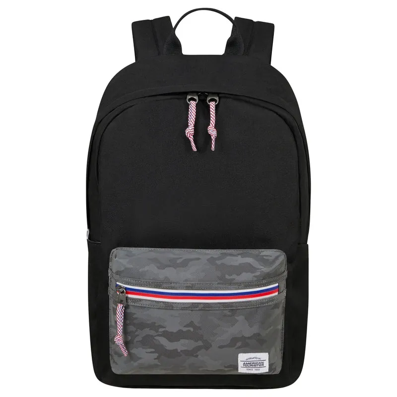 American Tourister Upbeat 19.5 - Mochila 42.5 cm (camo negro)