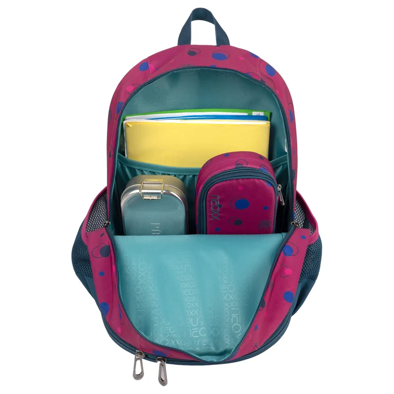 Neoxx FLOW - Mochila escolar 42.5 cm (Bubble me around)