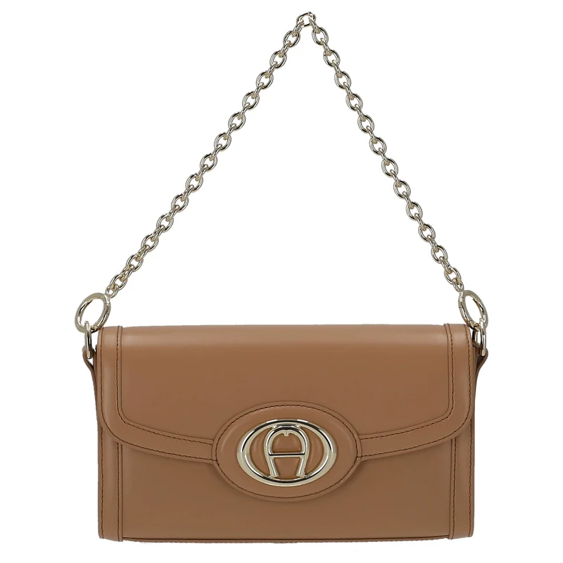 Aigner Luisa Mini - Bolso de hombro 24 cm S (pecan brown)